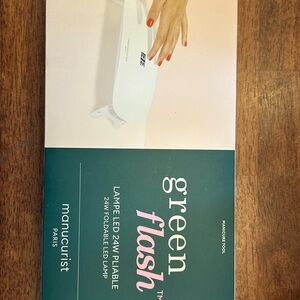 Green Flash LED Nail Lamp - White